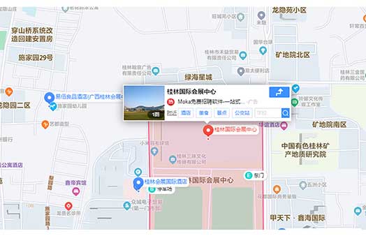 桂林家博会展馆甲天下会展中心地图